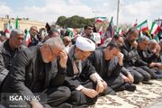 تجدید بیعت دانشگاهیان در مراسم اربعین رهبر شهید انقلاب در قزوین