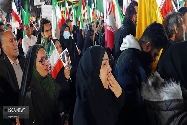اربعین رهبر در شیراز