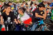 رکاب‌ زنان، نام و یاد شهدای مقاومت را در خیابان‌های دهدشت طنین‌انداز کردند