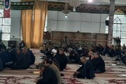 مراسم چهلم پاسدار شهید تکاور «علی آزم» در یاسوج با حضور گسترده مردم برگزار شد
