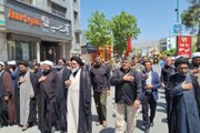 آیین عزاداری شهادت امام صادق (ع) برگزار شد