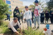 اجرای پویش «نهال امید» در مدارس سما زاهدان به‌نیابت از شهدا