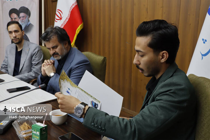 نخستین نشست اعضای خبرگزاری ایسکانیوز خراسان رضوی در سال جدید