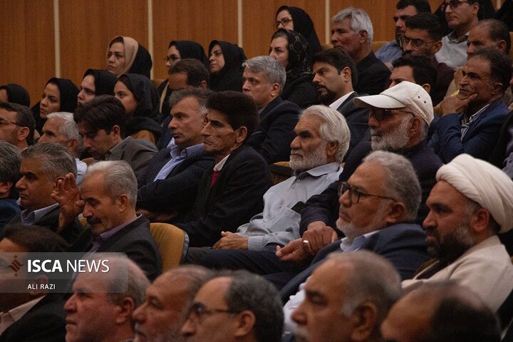 آیین تکریم و معارفه فرماندار جدید شهرستان گناباد