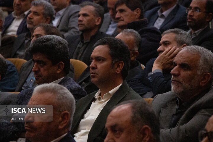 آیین تکریم و معارفه فرماندار جدید شهرستان گناباد