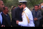 استقبال گرم و باشکوه مردم دیشموک از دلاورمرد ناوشکن دنا