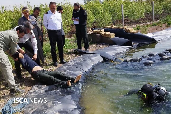 مرگ جوان ۲۲ ساله در پی غرق‌شدگی در استخر کشاورزی قدیم‌آباد قزوین