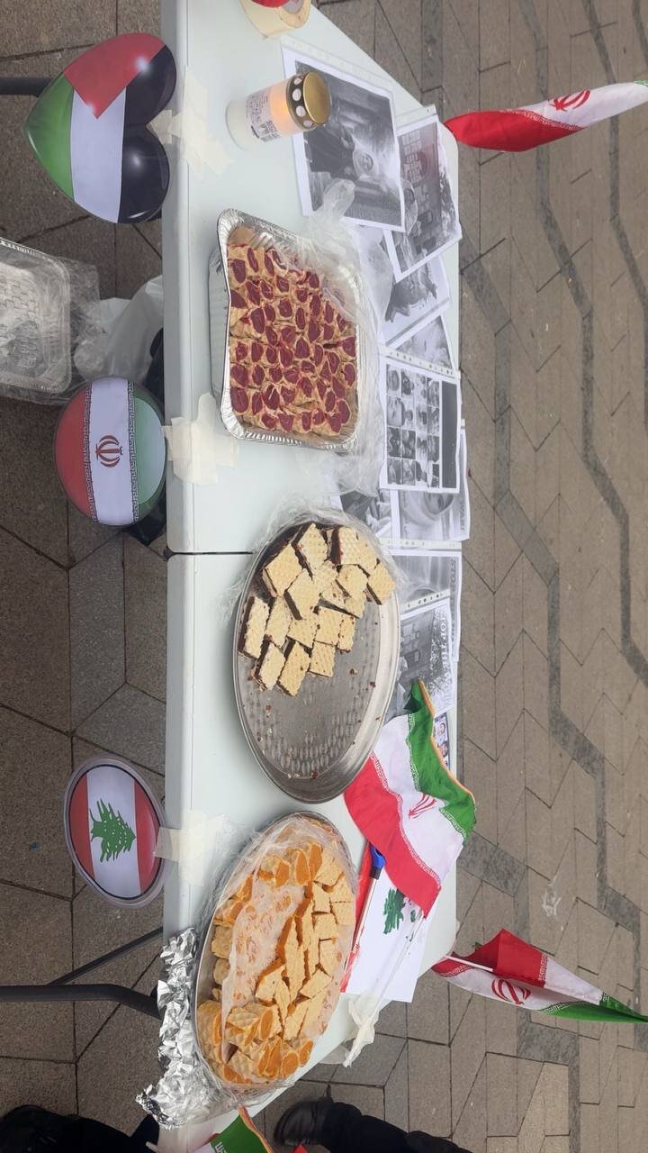 تجمع حامیان ایران در کپنهاک دانمارک