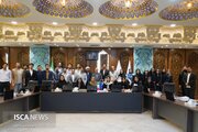 مراسم تجلیل از اعضای ایسکانیوز استان اصفهان
