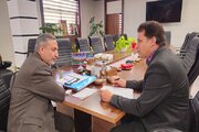دیدار رئیس اداره اصناف با فرماندار ویژه شهرستان نجف‌آباد