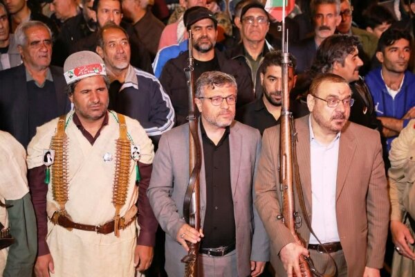 بیعت با رهبری با نماد غیرت لر