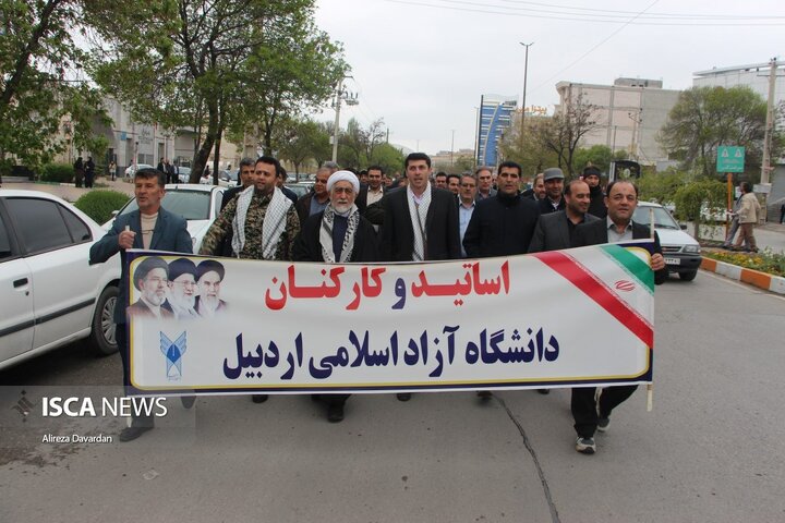 اجتماع امام‌رضایی‌ مردم اردبیل