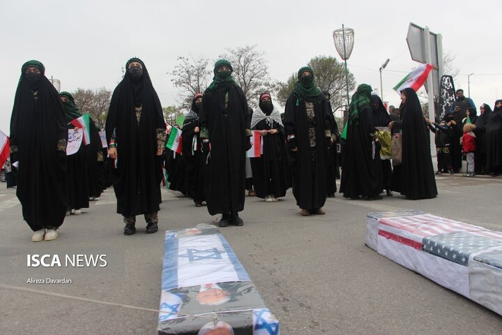 اجتماع امام‌رضایی‌ مردم اردبیل