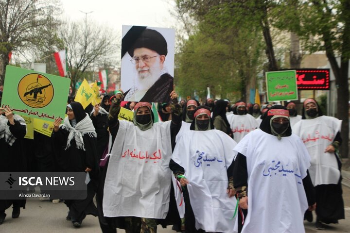اجتماع امام‌رضایی‌ مردم اردبیل