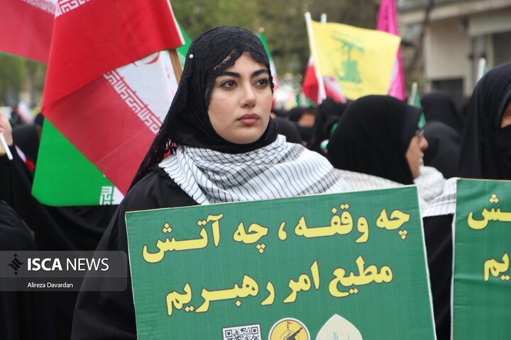 اجتماع امام‌رضایی‌ مردم اردبیل