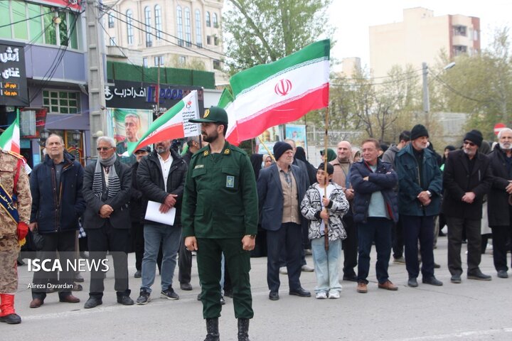 اجتماع امام‌رضایی‌ مردم اردبیل