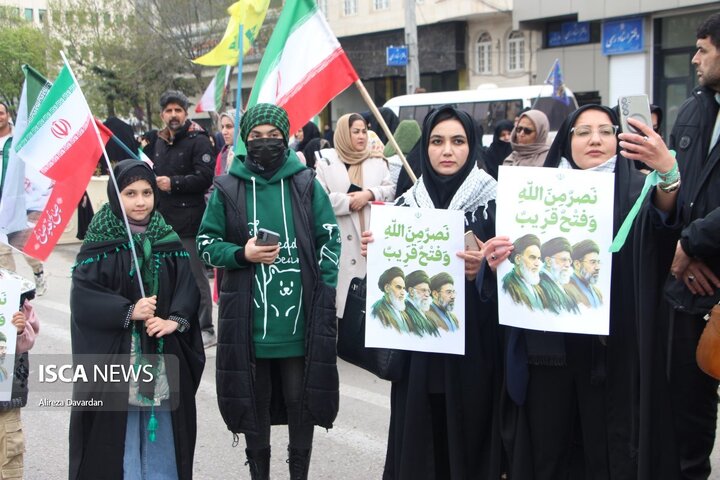 اجتماع امام‌رضایی‌ مردم اردبیل