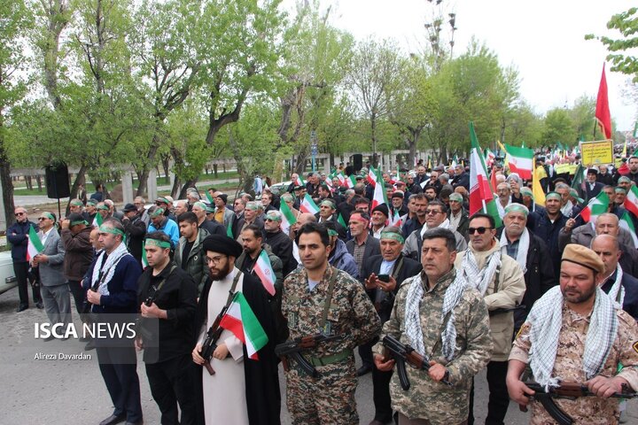 اجتماع امام‌رضایی‌ مردم اردبیل
