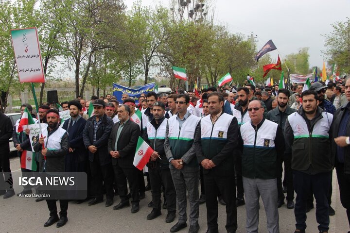 اجتماع امام‌رضایی‌ مردم اردبیل