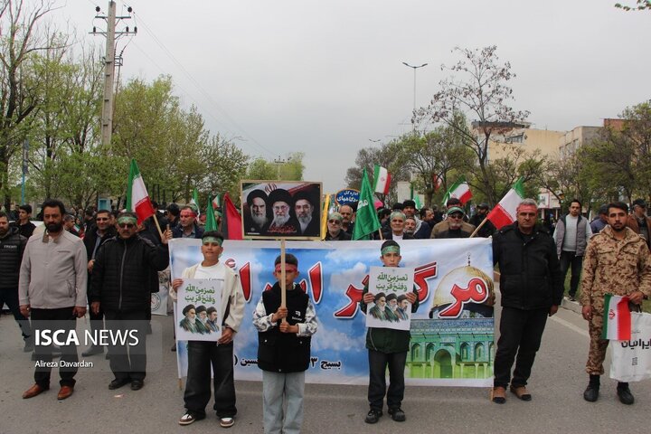 اجتماع امام‌رضایی‌ مردم اردبیل