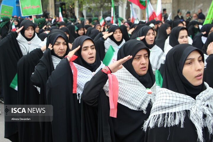 اجتماع امام‌رضایی‌ مردم اردبیل