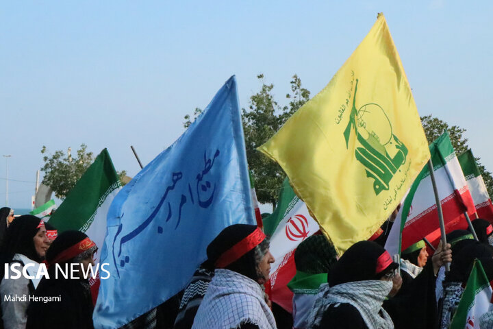 برگزاری همایش بزرگ «دختران جانفدا» در بلوار ساحلی بندرعباس