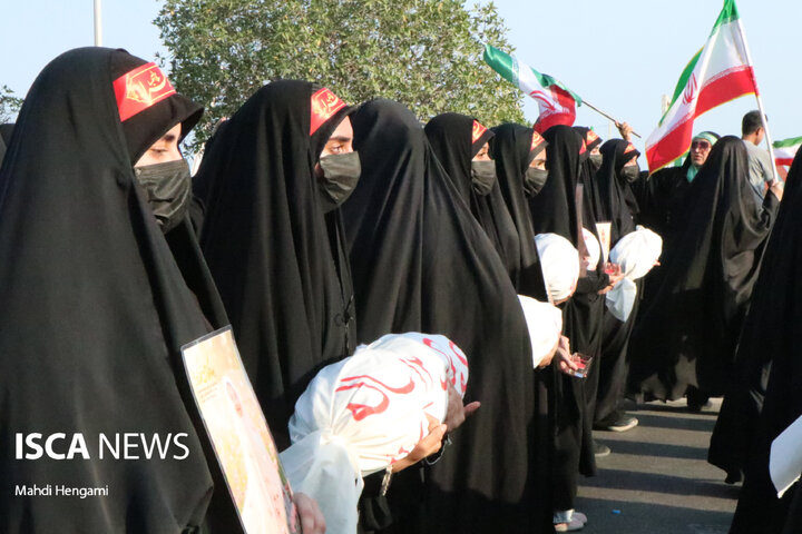 برگزاری همایش بزرگ «دختران جانفدا» در بلوار ساحلی بندرعباس