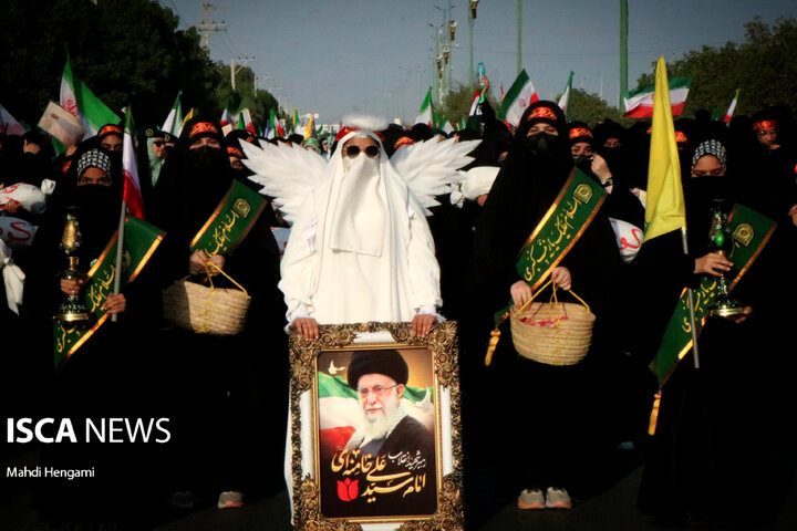 برگزاری همایش بزرگ «دختران جانفدا» در بلوار ساحلی بندرعباس