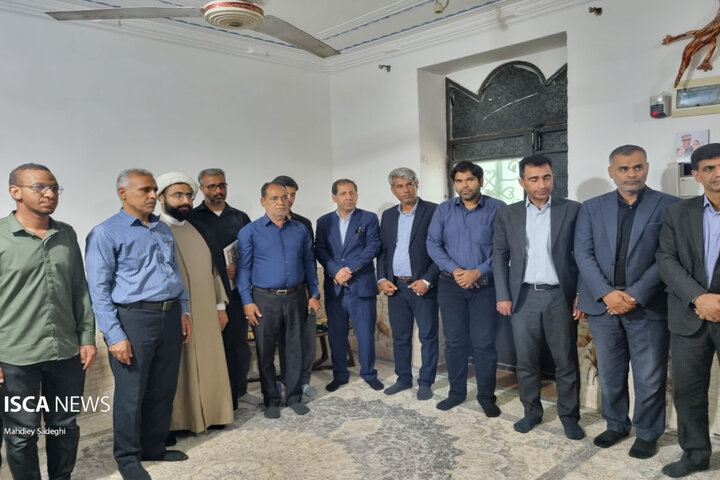 گرامیداشت روز معلم در محل شهادت معلمان و دانش‌آموزان مینابی