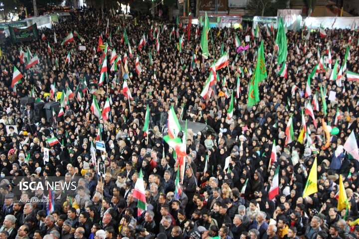 موج شصد و ششم حضور اردبیلی ها در کف خیابان