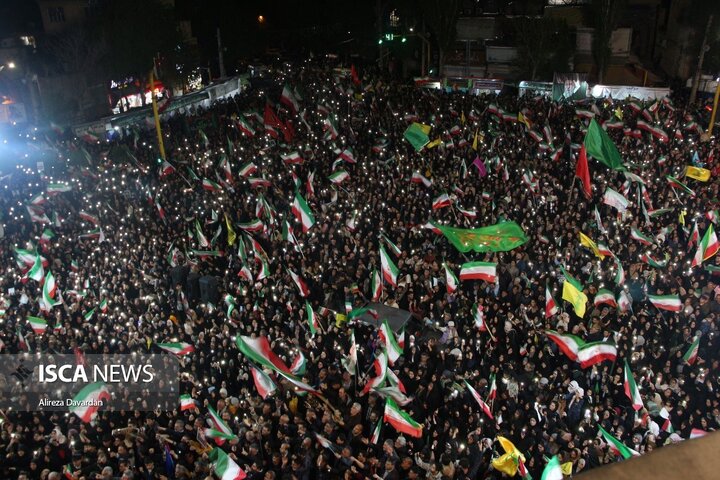 موج شصد و ششم حضور اردبیلی ها در کف خیابان