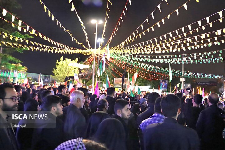 تجمع شبانه ساری