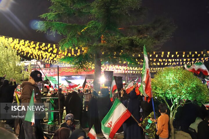 تجمع شبانه ساری