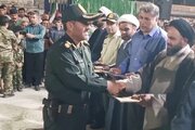 قدردانی مردم چرام از پلیس‌هایی که به بالگردهای آمریکایی شلیک کردند