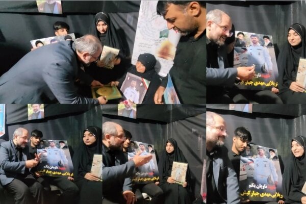 دیدار معاون فرهنگی دانشجویی دانشگاه آزاد اسلامی با خانواده شهید جبارکیش دیدار معاون فرهنگی دانشجویی دانشگاه آزاد اسلامی با خانواده شهید جبارکیش