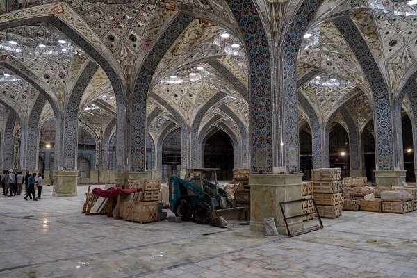 بخش زیارتی صحن حضرت زینب(س) پاییز امسال به بهرهبرداری میرسد بخش زیارتی صحن حضرت زینب(س) پاییز امسال به بهرهبرداری میرسد