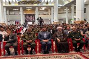 مراسم گرامیداشت چهلمین روز رئیس کل ستاد نیروهای مسلح در شیراز برگزار شد