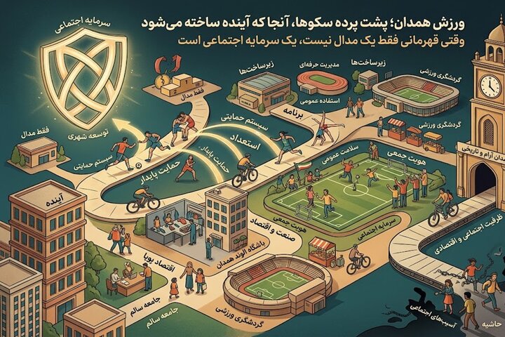 وقتی قهرمانی فقط یک مدال نیست، یک سرمایه اجتماعی است
