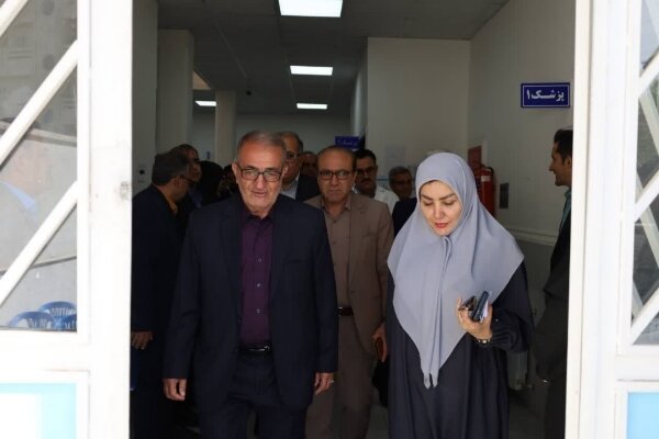 بازدید استاندار از مرکز خدمات جامع سلامت شهید یوسفی مهریان بازدید استاندار از مرکز خدمات جامع سلامت شهید یوسفی مهریان