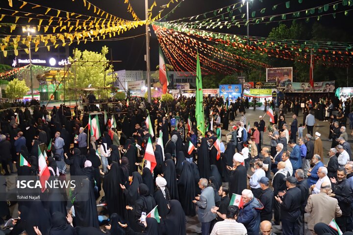 تجمع شبانه ساری