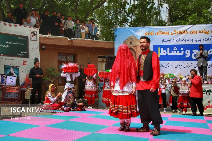 همایش ورزش روستای زوارم شیروان