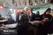 نماینده ولی‌فقیه در استان قزوین از موکب دانشگاه آزاد اسلامی بازدید کرد
