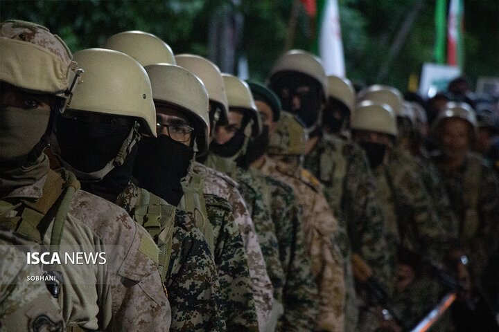 نمایش بزرگ و میدانی اقتدار بسیج مردمی گناباد