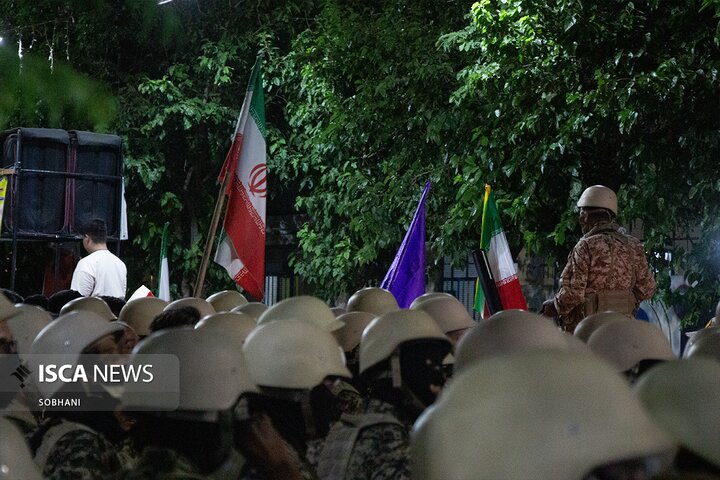 نمایش بزرگ و میدانی اقتدار بسیج مردمی گناباد