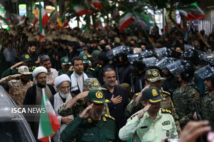 نمایش بزرگ و میدانی اقتدار بسیج مردمی گناباد