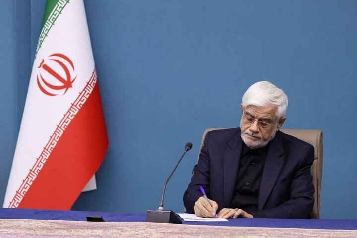 پیام تبریک معاون اول رئیسجمهور به محسن رضایی پیام تبریک معاون اول رئیسجمهور به محسن رضایی