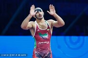 سهرابی با طلا، ملی‌پوش کشتی فرنگی شد