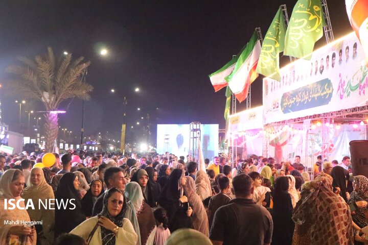 تجلی شور و دلدادگی در ساحل خلیج فارس؛ جشن بزرگ غدیر در بندرعباس برگزار شد