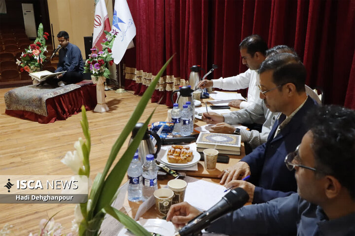 بخش آوایی مسابقات قرآن و عترت در دانشگاه آزاد اسلامی مشهد برگزار شد