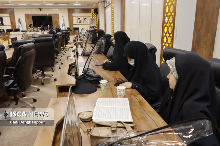 بخش آوایی مسابقات قرآن و عترت در دانشگاه آزاد اسلامی مشهد برگزار شد